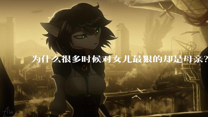为什么很多时候对女儿最狠的却是母亲？